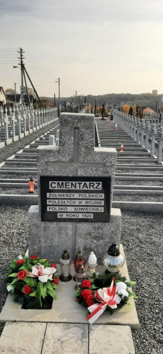 Kwatera żołnierzy polskich z walk 1920 r. na cmentarzu farnym