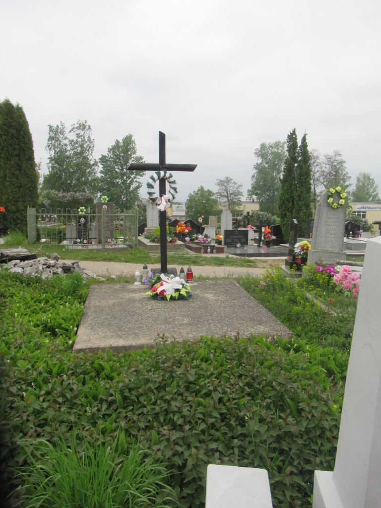 Tomb of Polish soldiers from 1920 in the Franciscan (Dismissed) cemetery