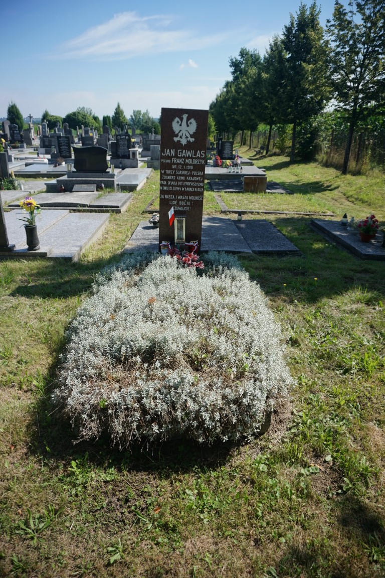 Tomb of Jan Gawlas, Home Army liaison officer