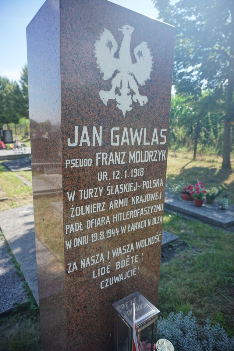 Tomb of Jan Gawlas, Home Army liaison officer