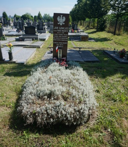 Grób Jana Gawlasa łącznika AK