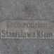 Photo montrant Tombstone of Stanisław Klein