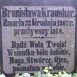 Fotografia przedstawiająca Tombstone of Bronislawa Kraushar