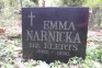 Fotografia przedstawiająca Tombstone of Emma Narnicka