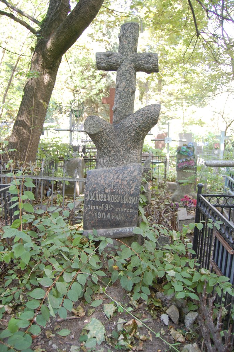 Tombstone of Juliusz Kobylinski