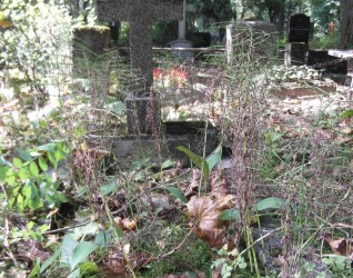 Nagrobek Józefa Leszczyńskiego, cmentarz św. Michała w Rydze, stan z 2021 r.