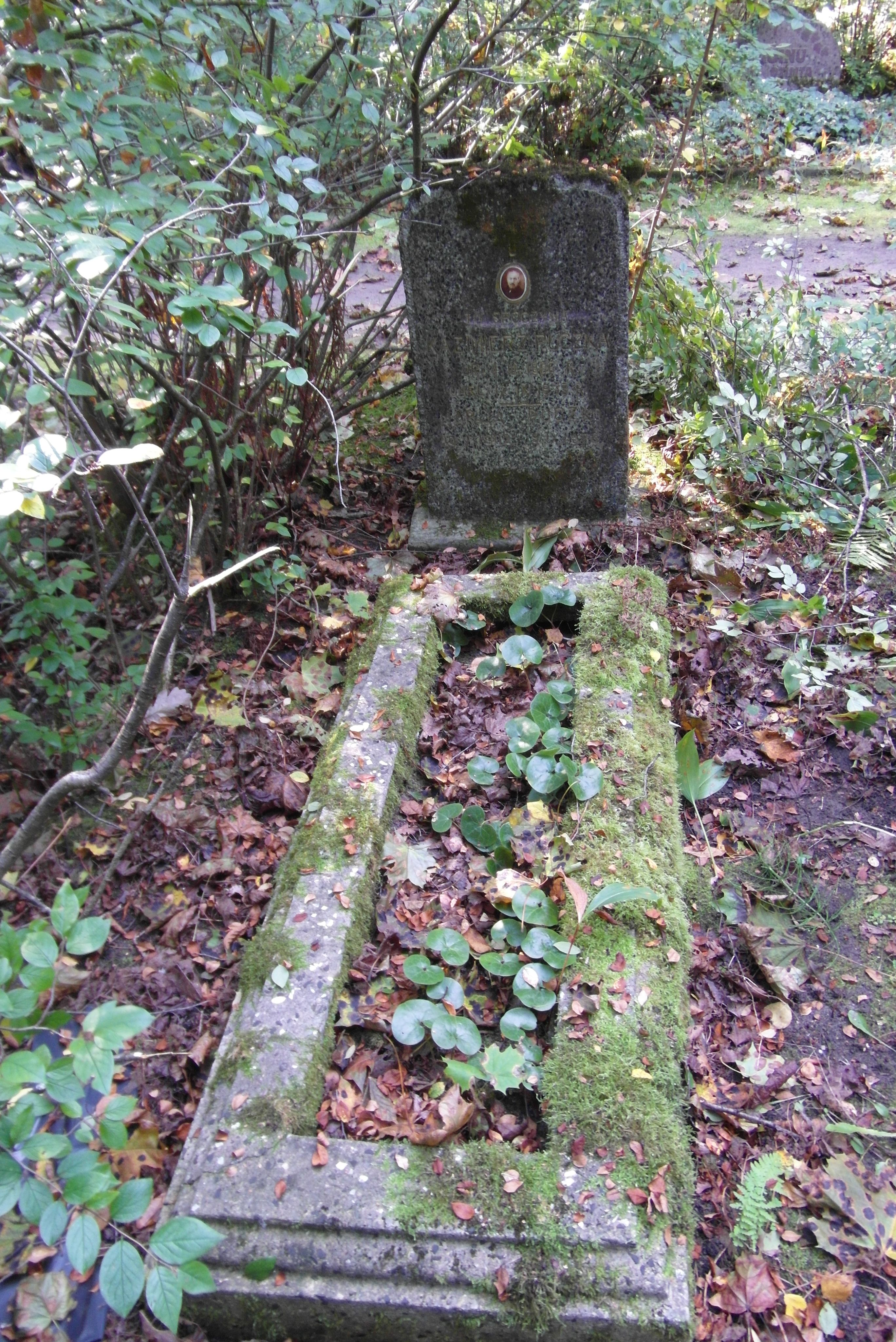 Tombstone of Kazimierz Puczko, Maria Puczko, St Michael's cemetery in Riga, as of 2021.