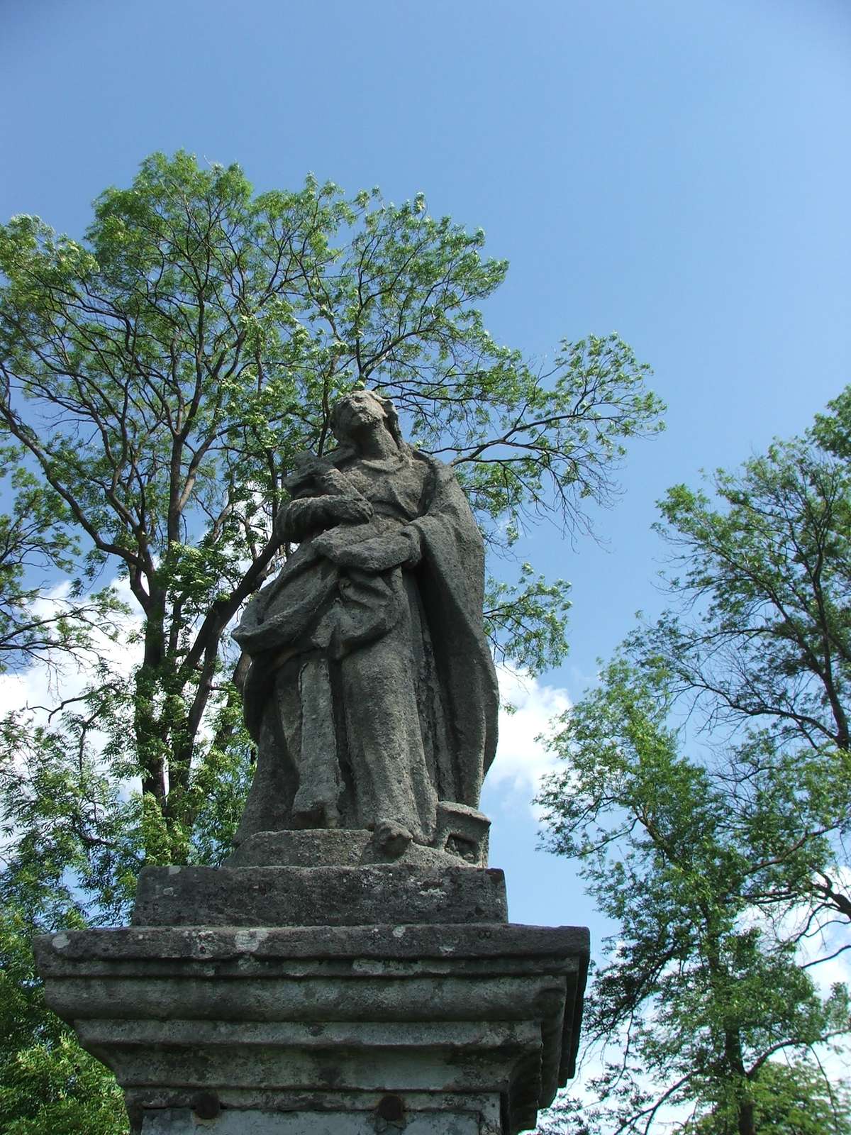 Tombstone of N.N., Zbarazh cemetery, state of 2018