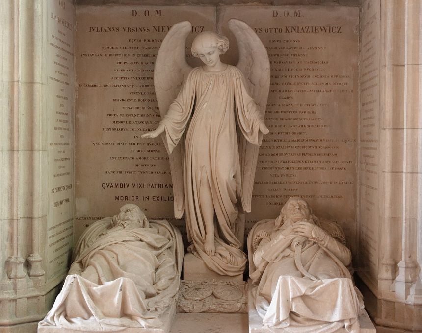 Cenotaf Kniaziewicza i Niemcewicza, fot. Marie-Lan Nguyen