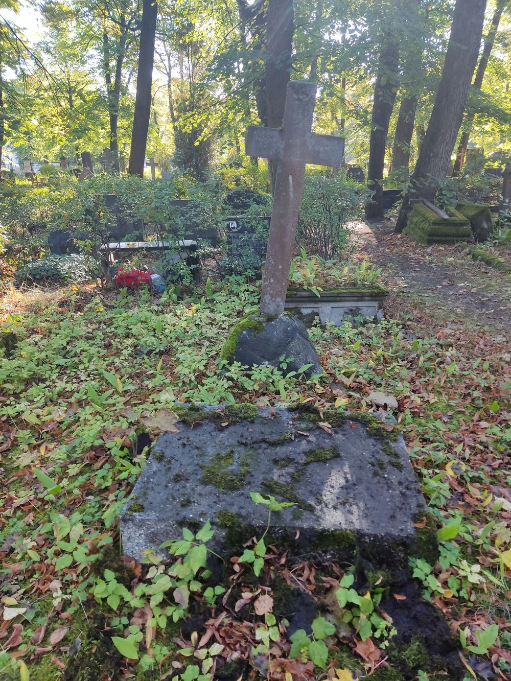 Tombstone of Kazimierz Wiezyn