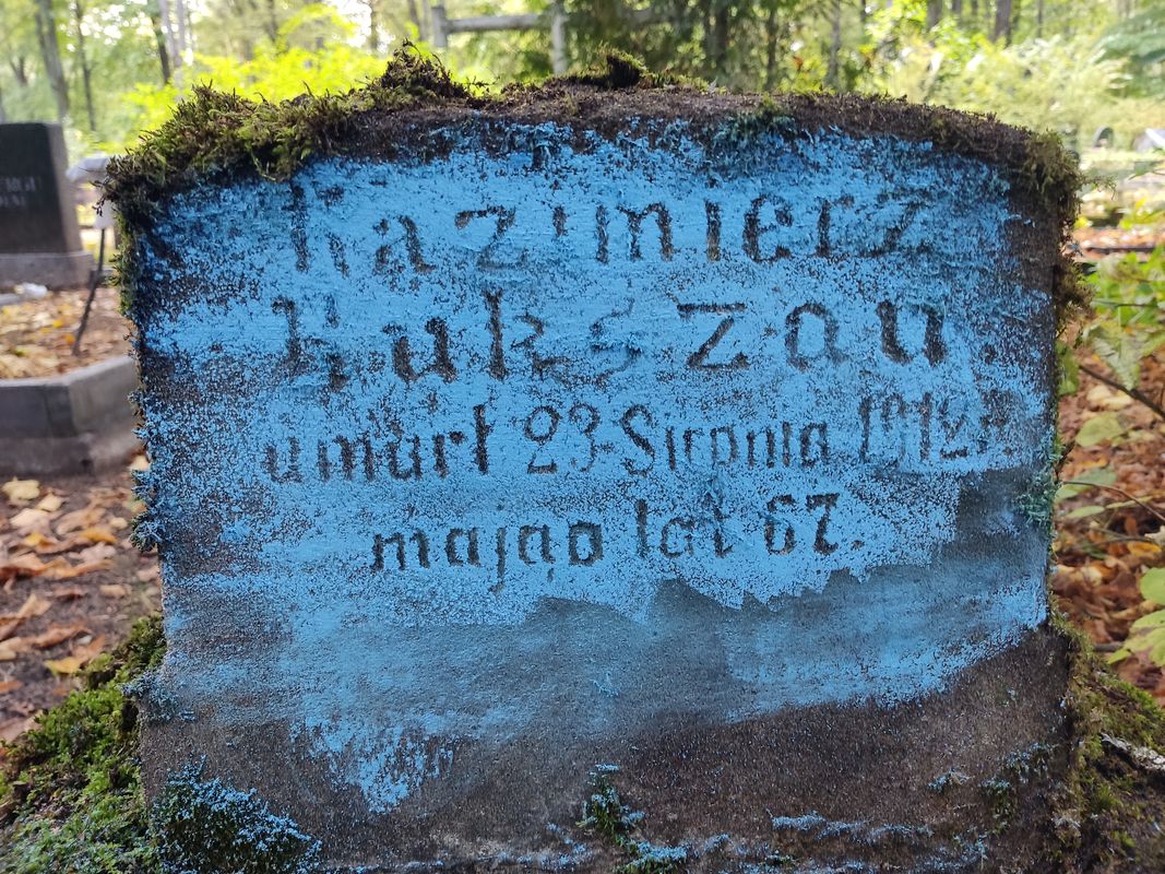 Tombstone of Kazimierz Kukszan