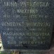 Fotografia przedstawiająca Tombstone of Anna Witkowska, Marianna Witkowska, Benedykt Witkowski and Jan Witkowski
