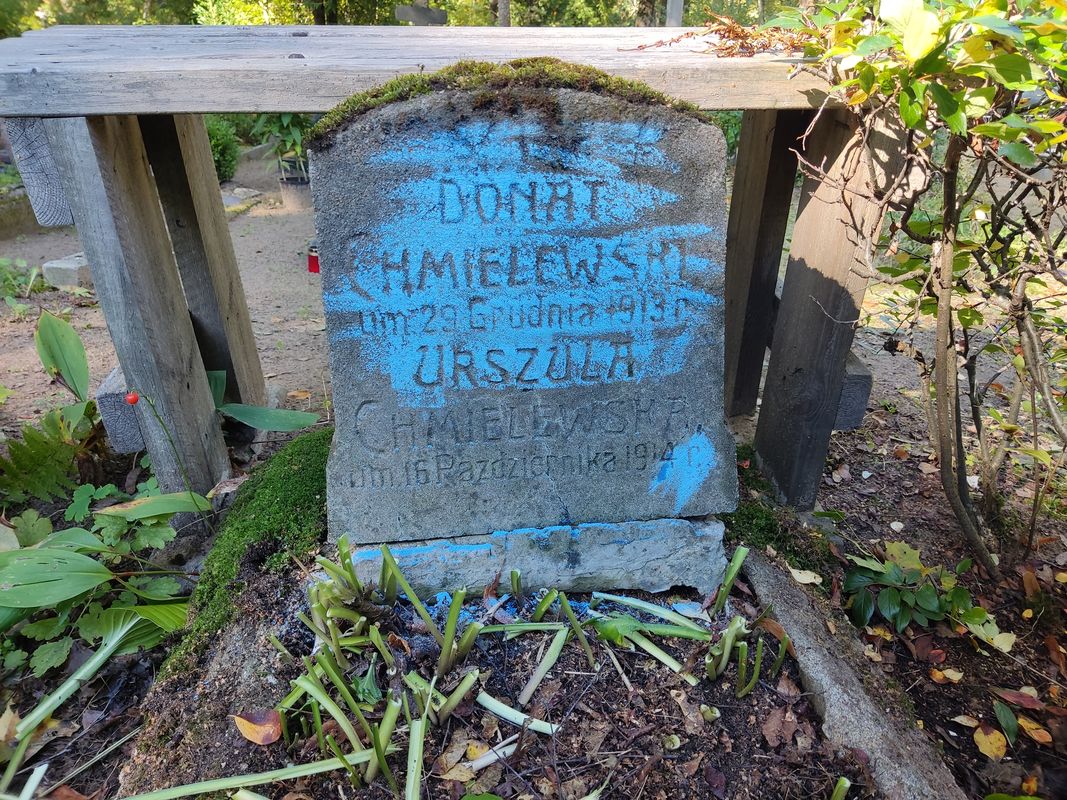 Tombstone of Donat and Ursula Chmielewski