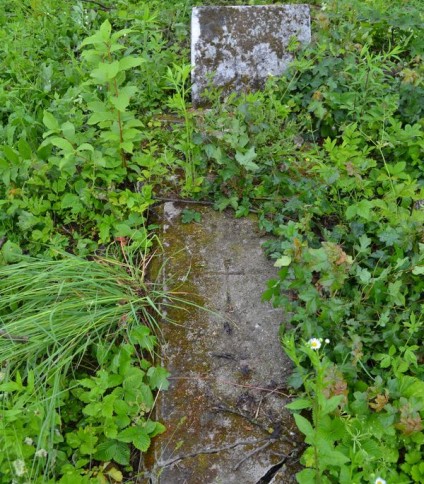 Nagrobek Franciszki Szuber, cmentarz w Zbarażu, stan z 2018