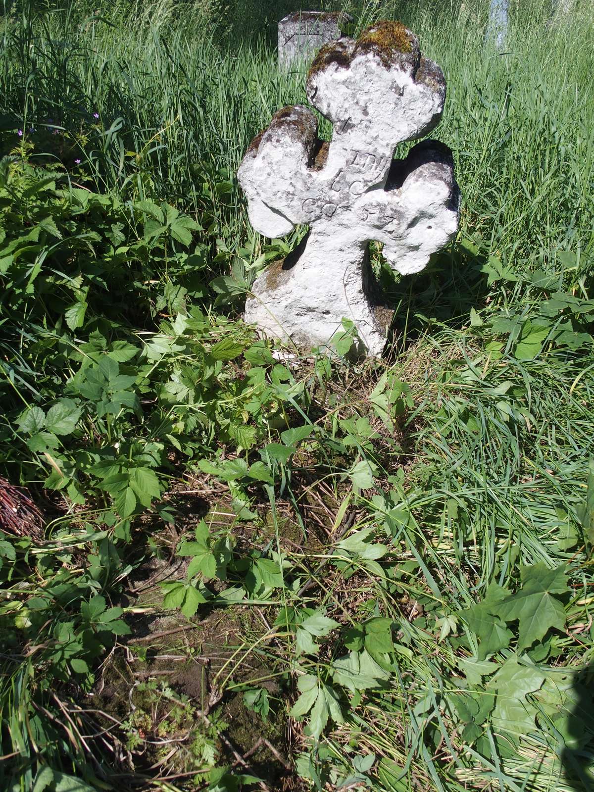 Tombstone of N.N., Zbarazh cemetery, as of 2018.