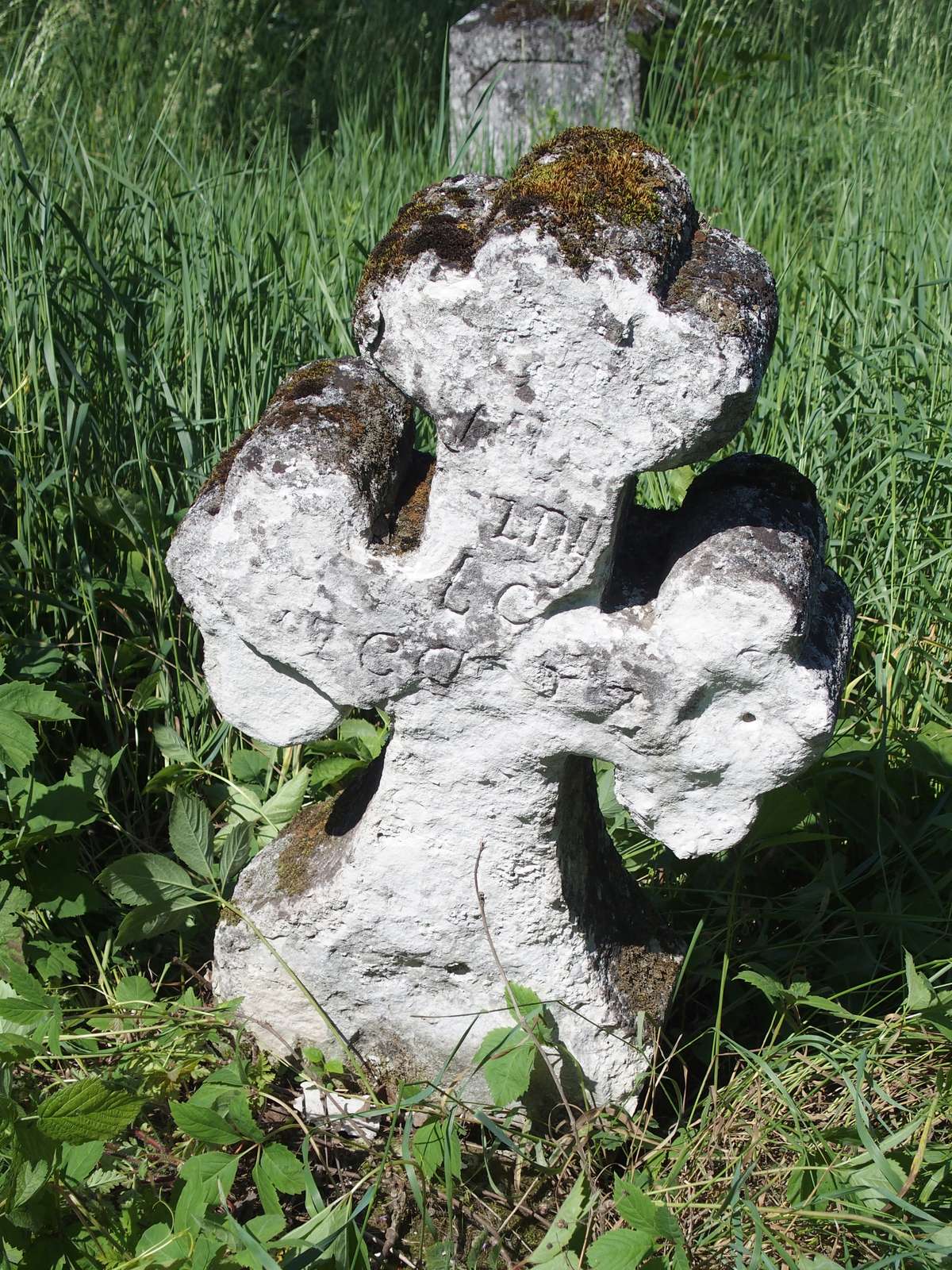 Tombstone of N.N., Zbarazh cemetery, as of 2018.