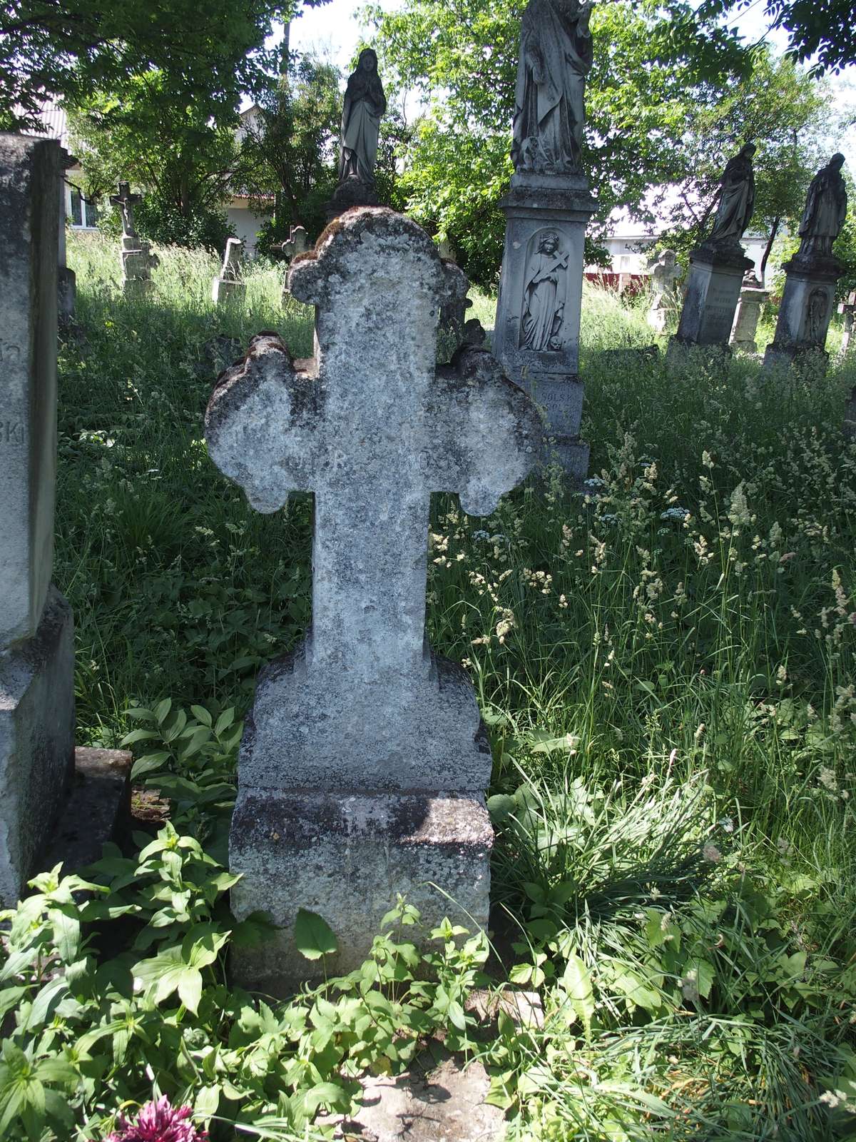 Tombstone of N.N., Zbarazh cemetery, as of 2018.