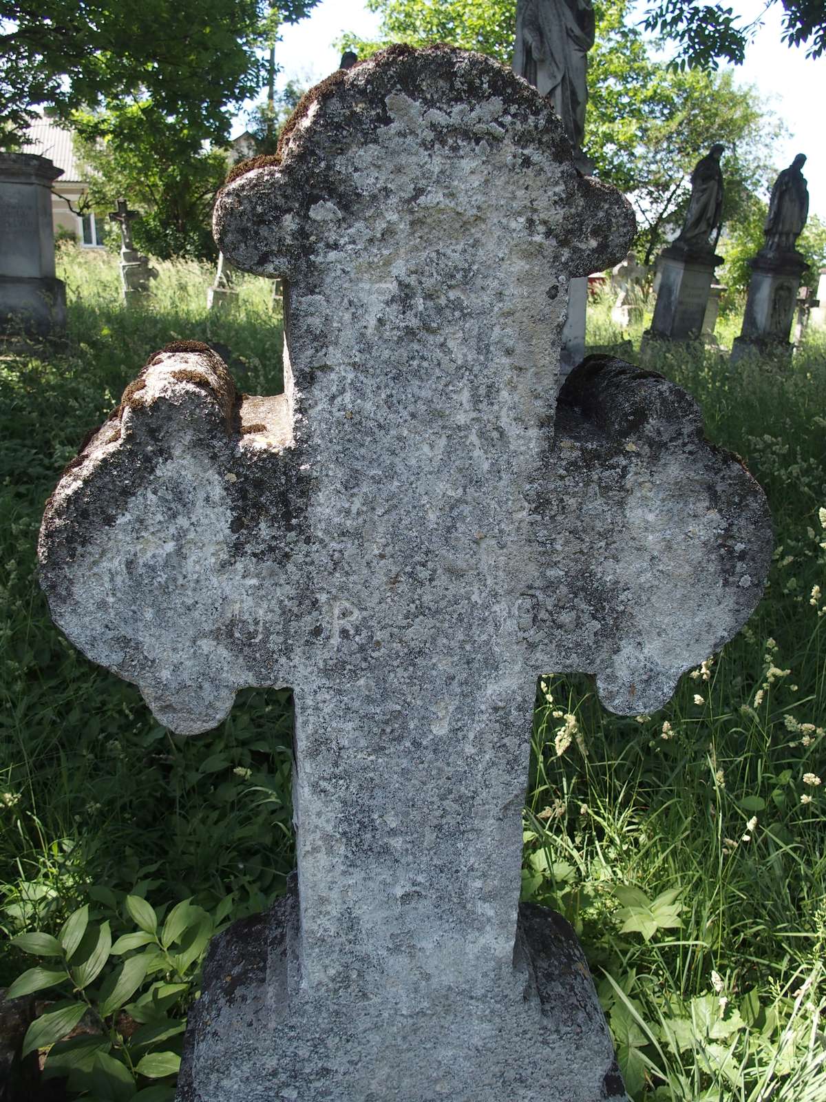 Tombstone of N.N., Zbarazh cemetery, as of 2018.