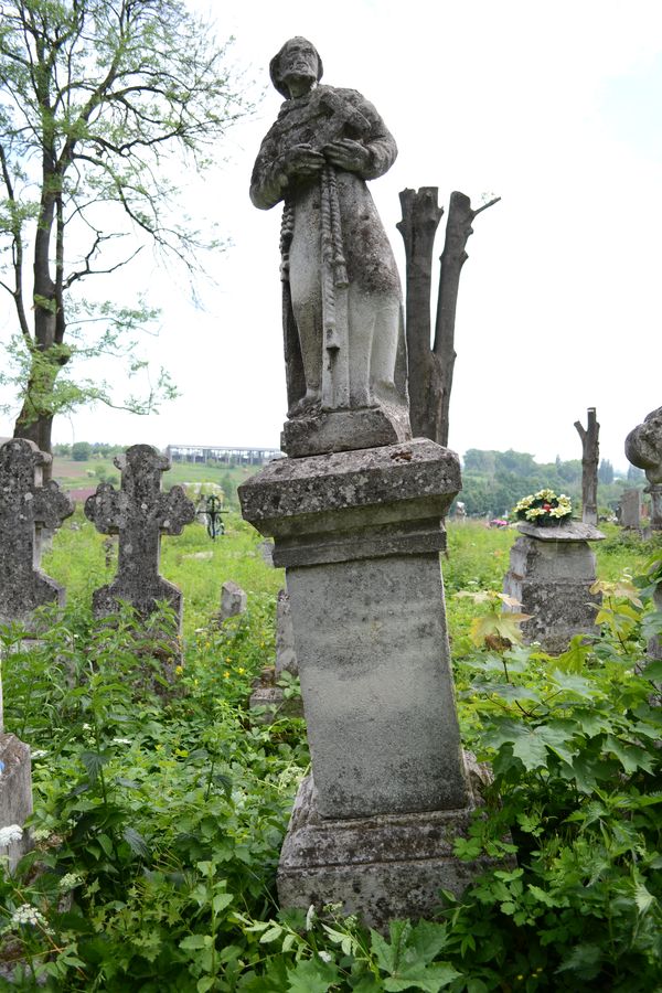 Tombstone of N.N., Zbarazh cemetery, state of 2018