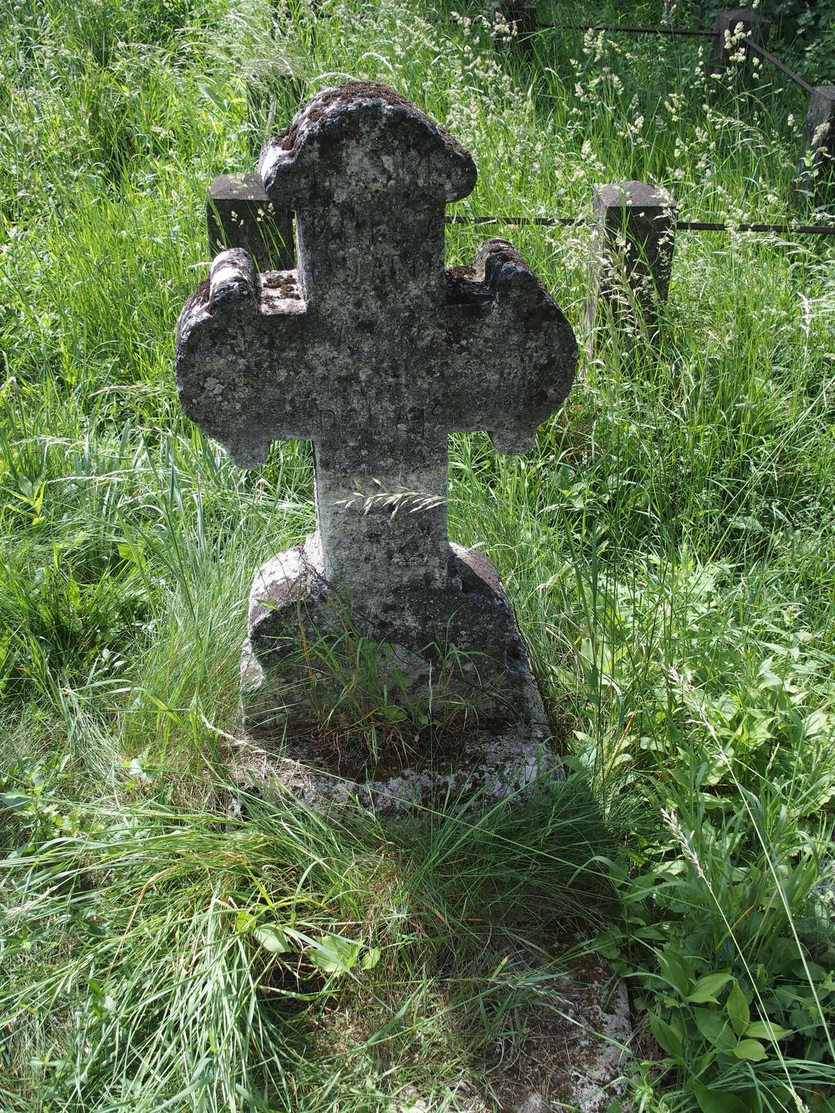 Tombstone of N.N. Polak, Zbarazh cemetery, as of 2018.