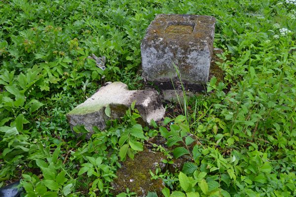 Tombstone of N.N., Zbarazh cemetery, state of 2018