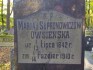 Fotografia przedstawiająca Tombstone of Florentin Owsienski, Maria Owsienski and Tadeusz Owsienski