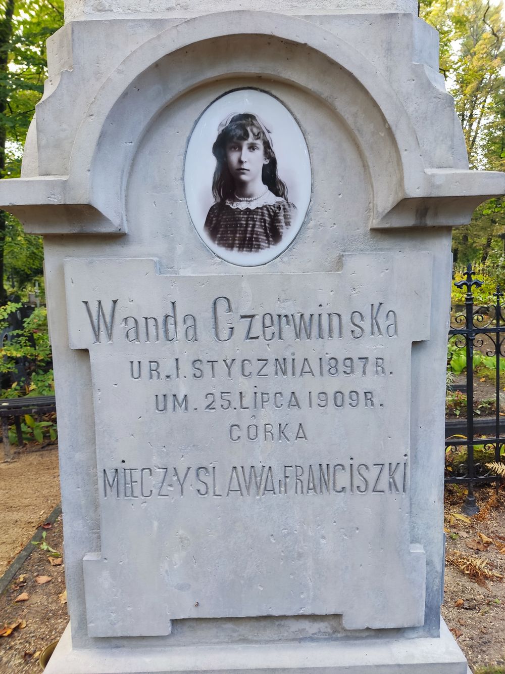 Nagrobek Wandy Czerwińskiej, Konstantego Czerwińskiego, Stefana Czerwińskiego