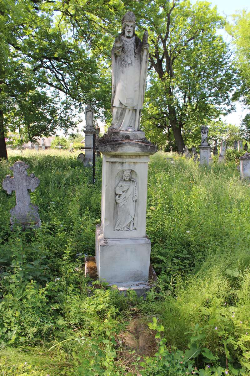 Tombstone of Katarzyna Michalowska, Zbarazh cemetery, state of 2018