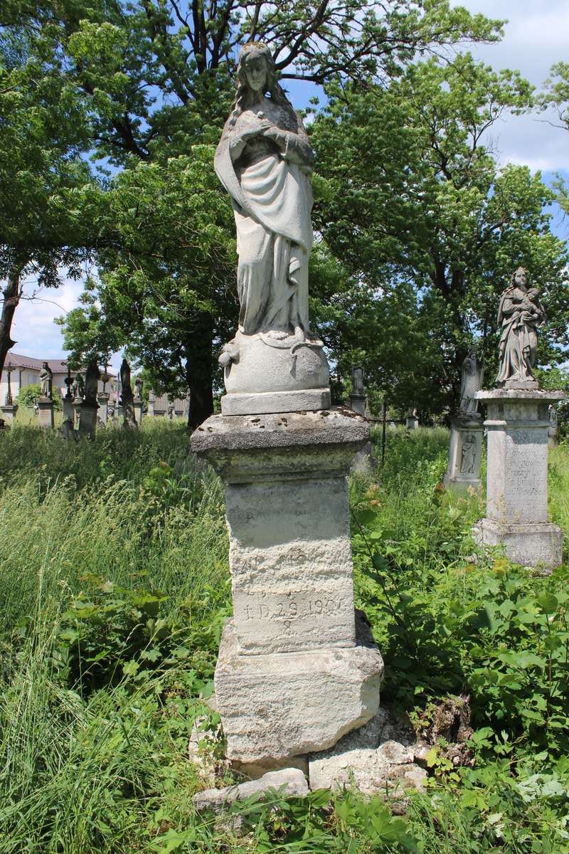 Tombstone of N.N., Zbarazh cemetery, state of 2018