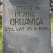 Fotografia przedstawiająca Tombstone of Michal Ornawek