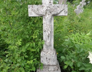 Nagrobek Marii i Mateusza Dobrowolskich, cmentarz w Zbarażu, stan z 2018