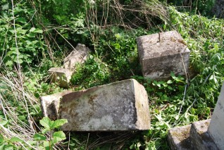 Nagrobek Wojciecha Prankuwa, cmentarz w Zbarażu, stan z 2018