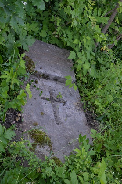 Tombstone of Paulina Stankiewicz, Zbarazh cemetery, as of 2020.