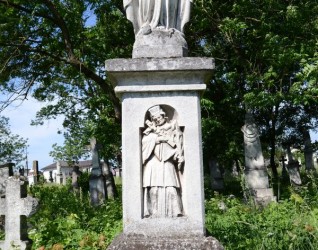 Nagrobek Jana Mazurkiewicza, cmentarz zbaraski, stan przed 2018