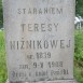 Photo montrant Tombstone of Teresa Niżnik