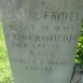 Fotografia przedstawiająca Tombstone of Michael and Maria Frydel
