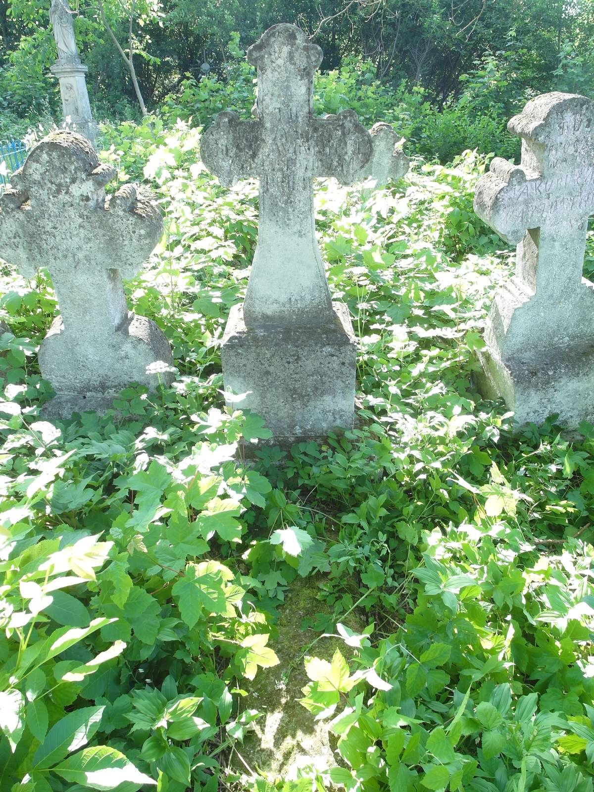 Tombstone of Jozef Winnicki, Zbarazh cemetery, as of 2018.