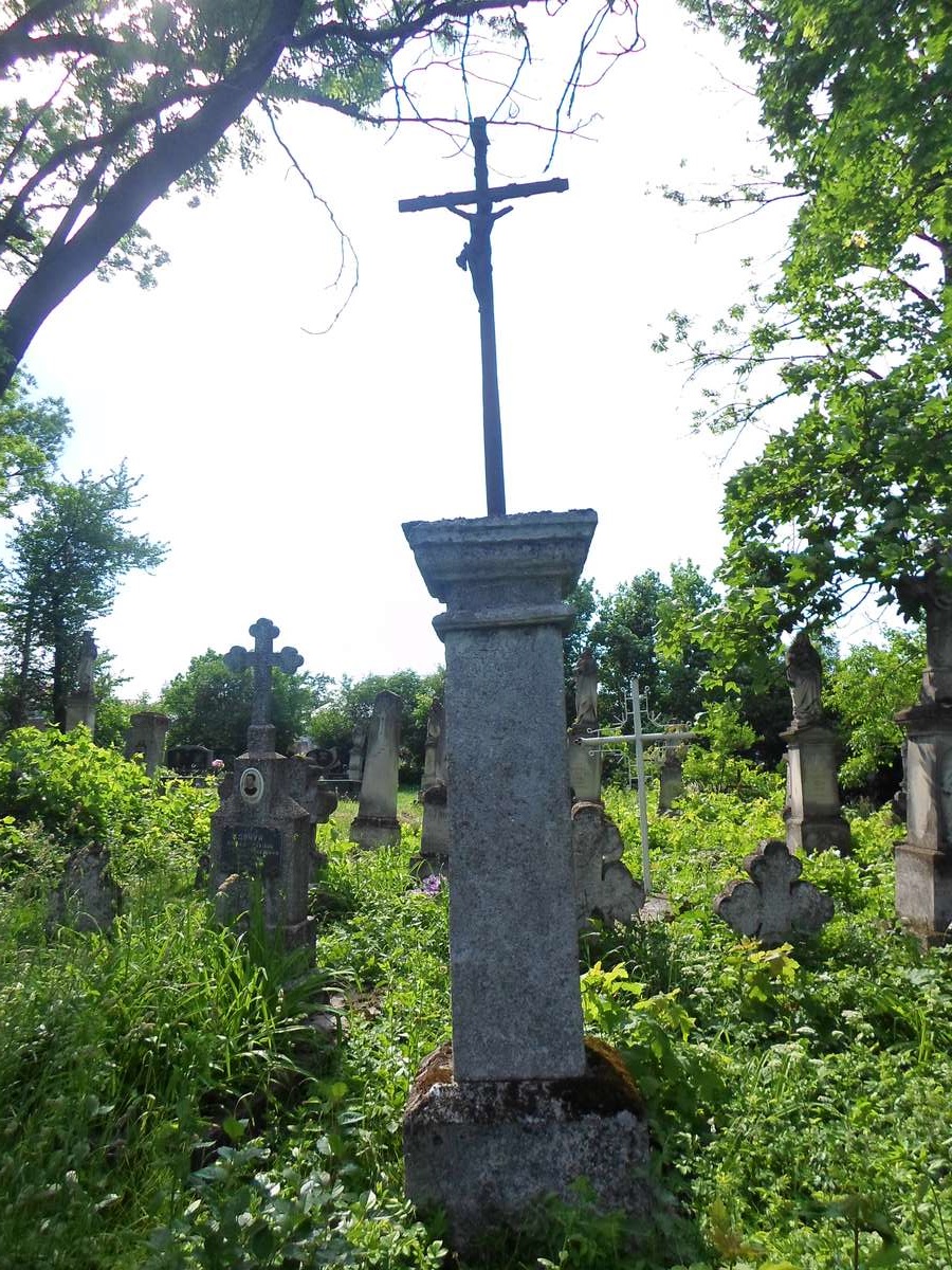 Tombstone of N.N., Zbarazh cemetery, state of 2018