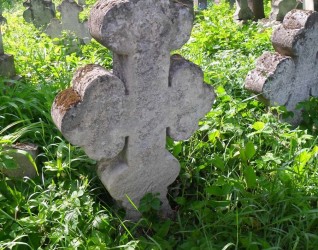 Nagrobek N.N., cmentarz w Zbarażu, stan z 2018