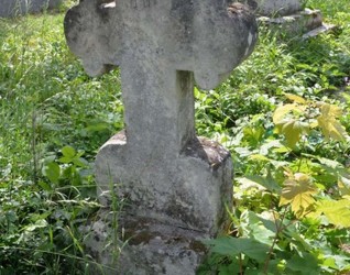 Nagrobek N.N., cmentarz w Zbarażu, stan z 2018