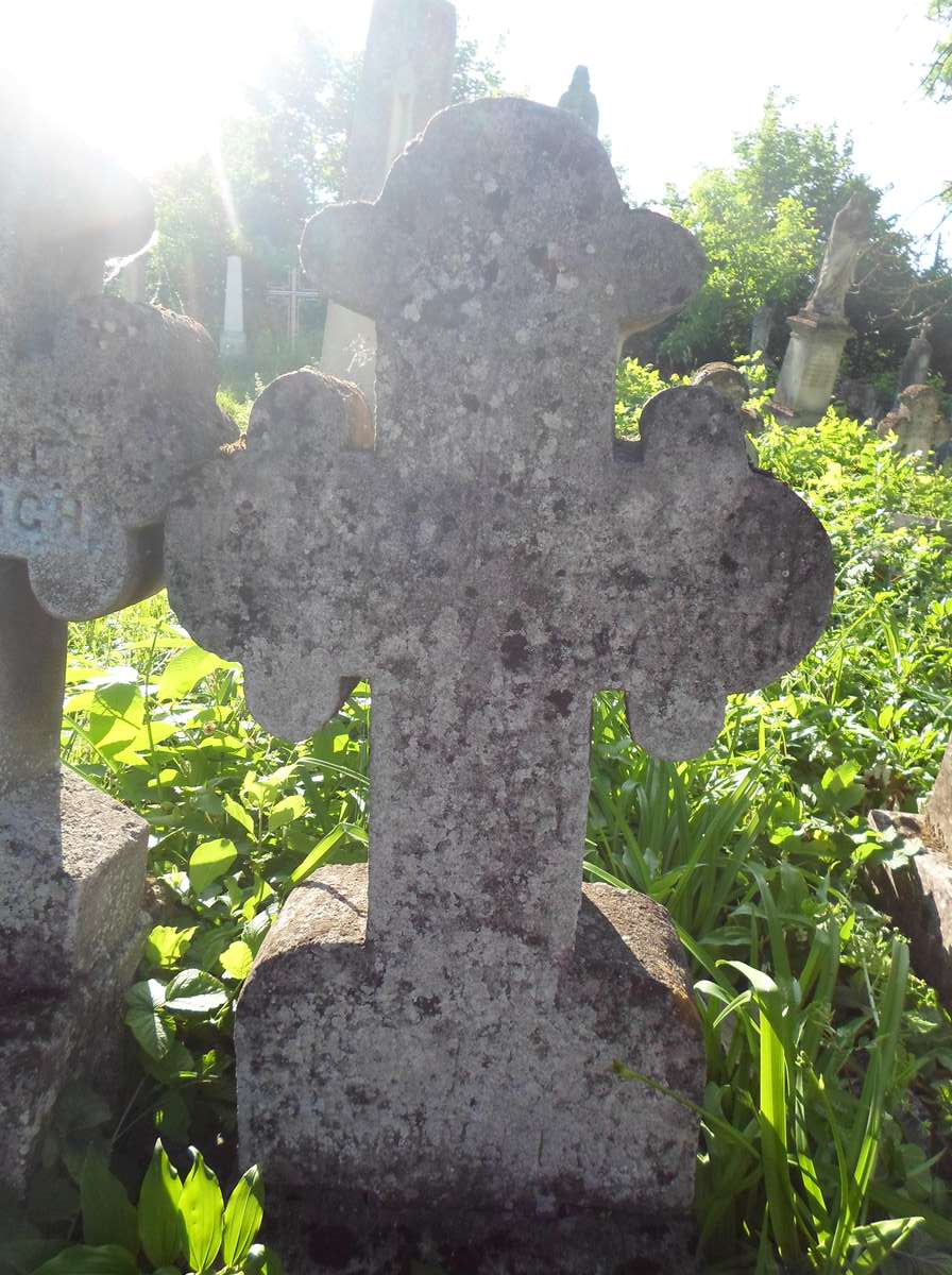 Nagrobek Anastazji Stankiewicz, cmentarz w Zbarażu, stan z 2018