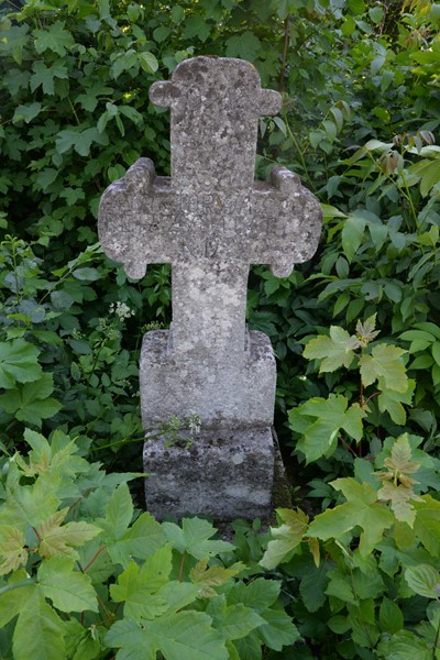 Tombstone of Wiktoria Szurek, Zbarazh cemetery, as of 2018