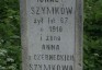 Fotografia przedstawiająca Tombstone of Ignacy and Anna Szymek