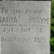 Fotografia przedstawiająca Nagrobek Marii Kiryk