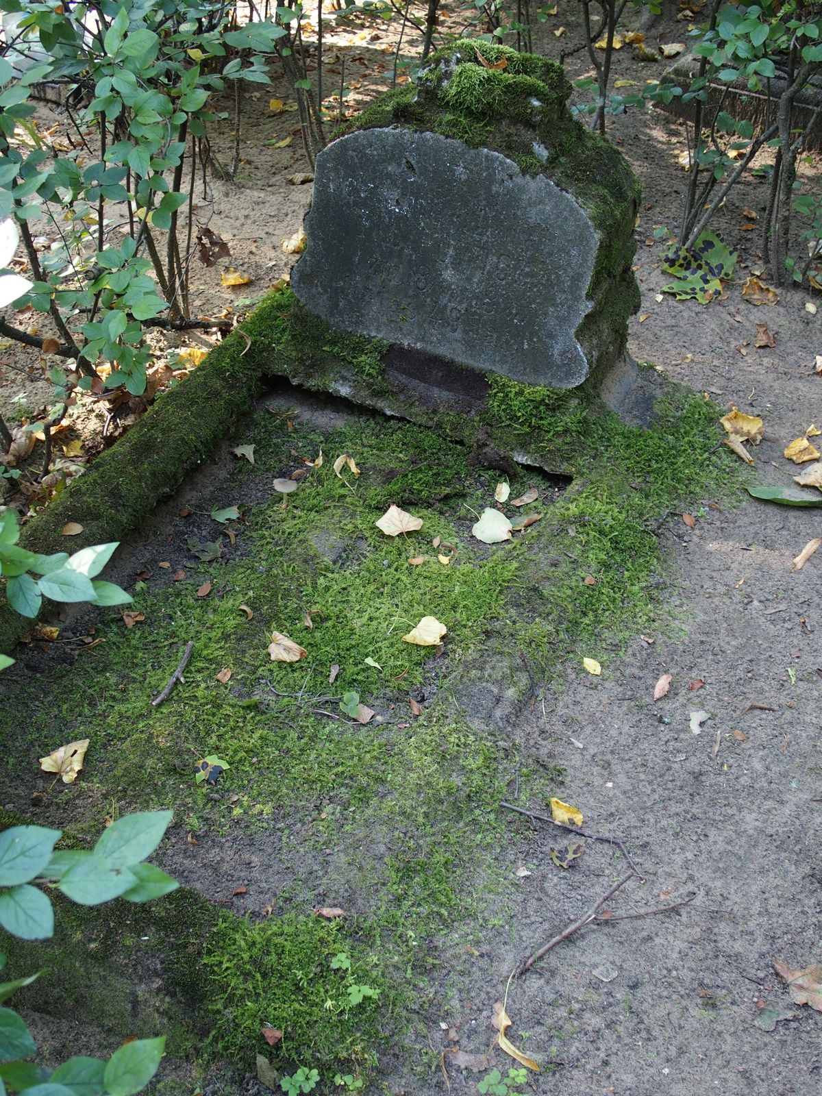 Nagrobek Ludwiki Filipowicz i Aleksandra Filipowicza, cmentarz św. Michała w Rydze, stan z 2021 r
