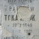 Fotografia przedstawiająca Tombstone of Marcin and Wiktorya Tokarczuk
