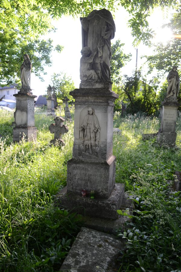 Tombstone of Stanislaw Solski, zbaraska cemetery, state before 2018