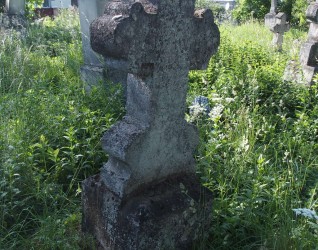 Nagrobek N.N. Chianarynieckiej, cmentarz zbaraski, stan przed 2018