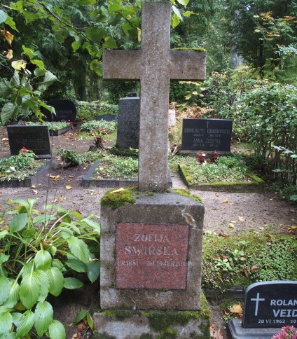 Nagrobek Zofii Swirskiej