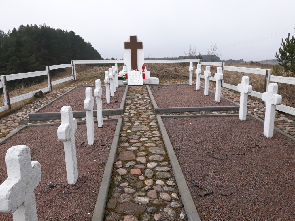 War cemetery from the 1920 battles.